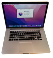 Apple MacBook Pro 15 A1398 Mid 2015 i7-4770HQ 2,2 GHz 16GB RAM 251 SSD