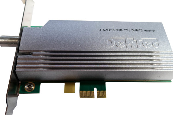 DekTec DTE-2138B R2 Einkanalkabel/terrestrischer Empfänger für PCIe